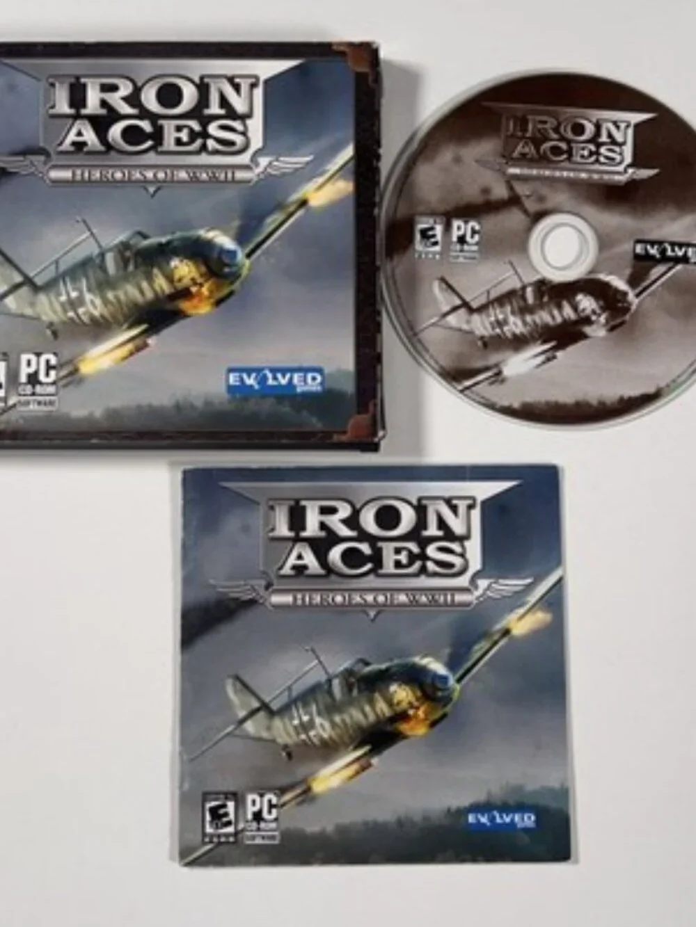 Iron Aces: Heroes of WWII (PC, 2006) CIB Complete